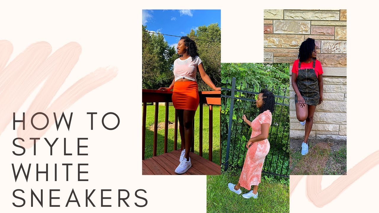 How to Style White Sneakers | KURLS ByKenYada
