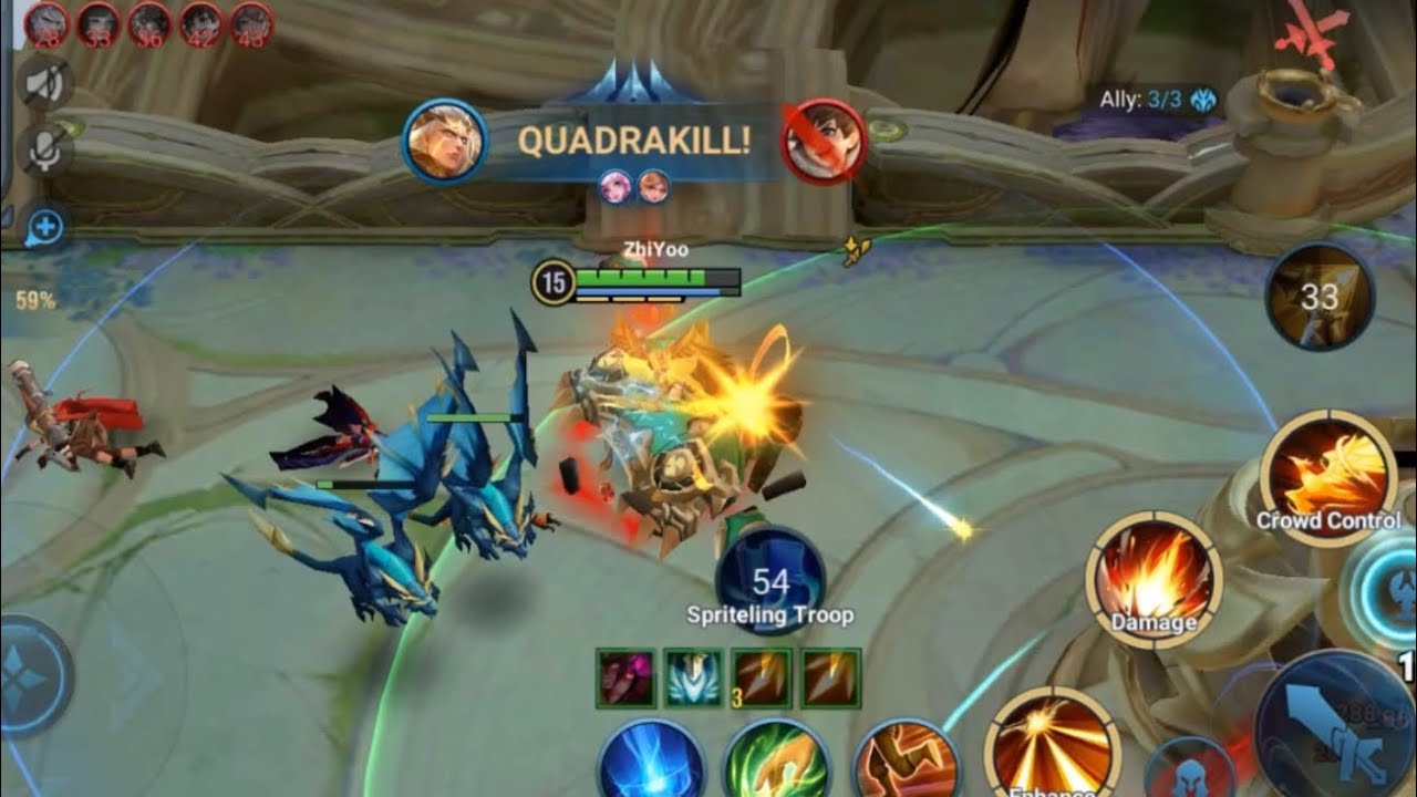 Honor of Kings | Epic Comeback Solarus , Quadrakill !