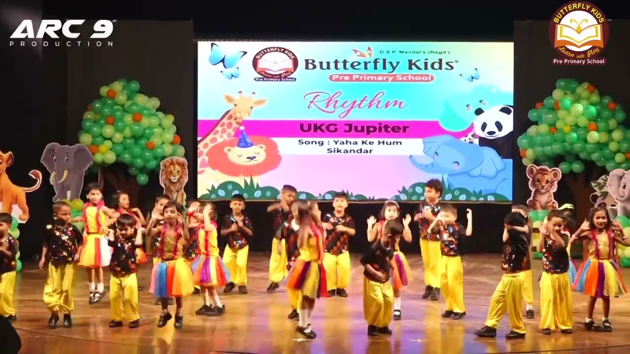 ButterflyKids|UKGJupiter|YahankehumLadkiBadiAnjLeGayiChakDeIndia| AnnualFunction(2025-26)|NaviMumbai