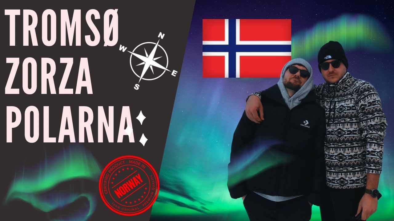 Troms&oslash;  🇳🇴 Norwegia | Widzieliśmy zorzę polarną 😮!