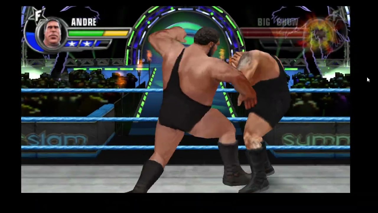 andre the giant vs big show in wwe all stars