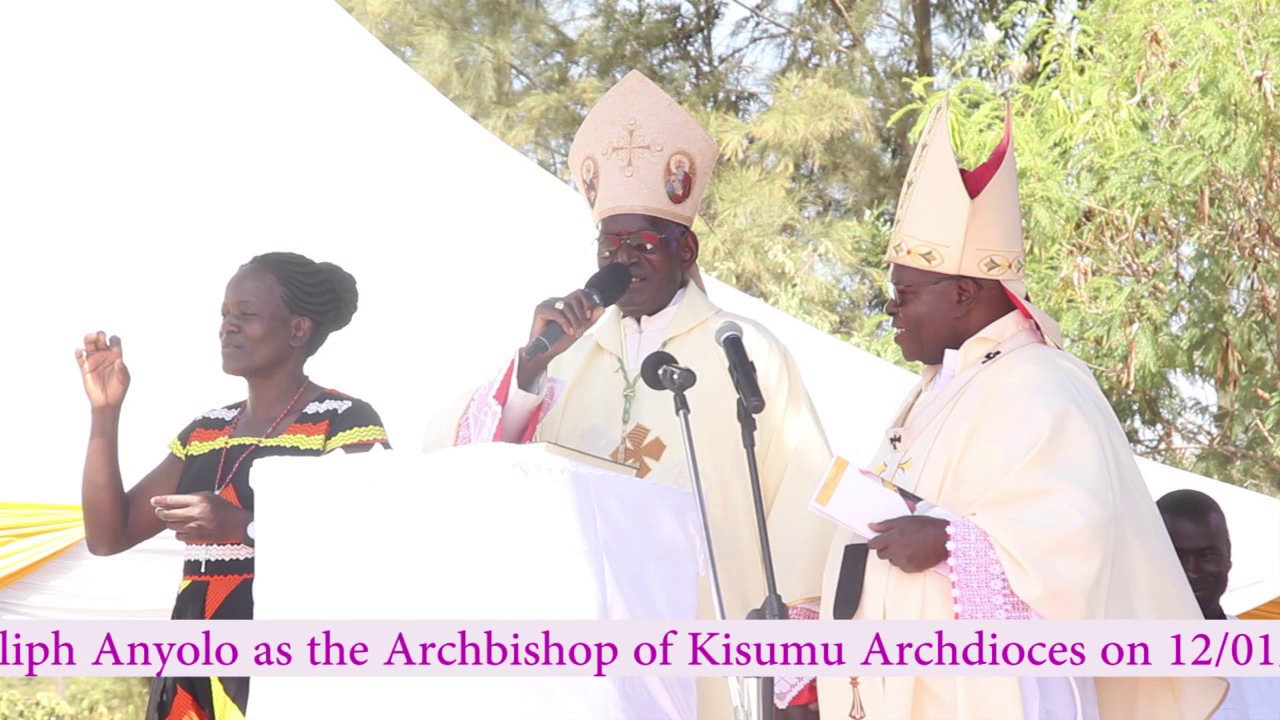 Instolation of ArchBishop Philiph  Anyolo