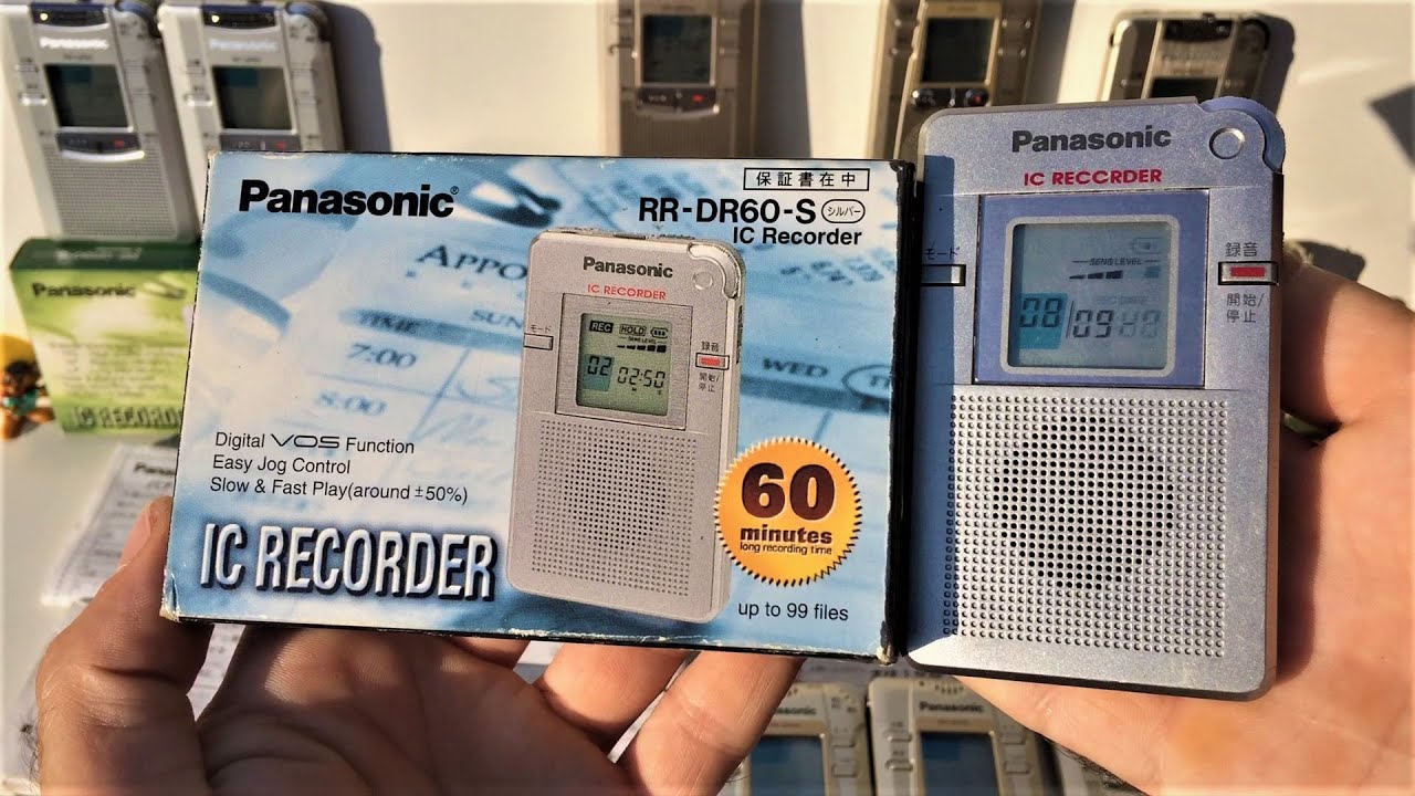 Panasonic RR-DR60 S | Digital IC Voice Recorder EVP Ghost Hunter How look inside electronic part?