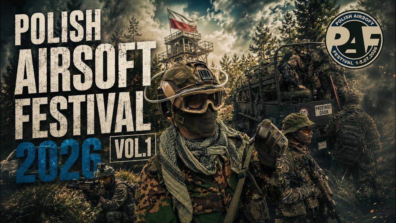 POLISH AIRSOFT FESTIVAL 2026 VOL.1 #AirsoftGameplay #airsoft #paf #dji #asg #polishairsoftfestival