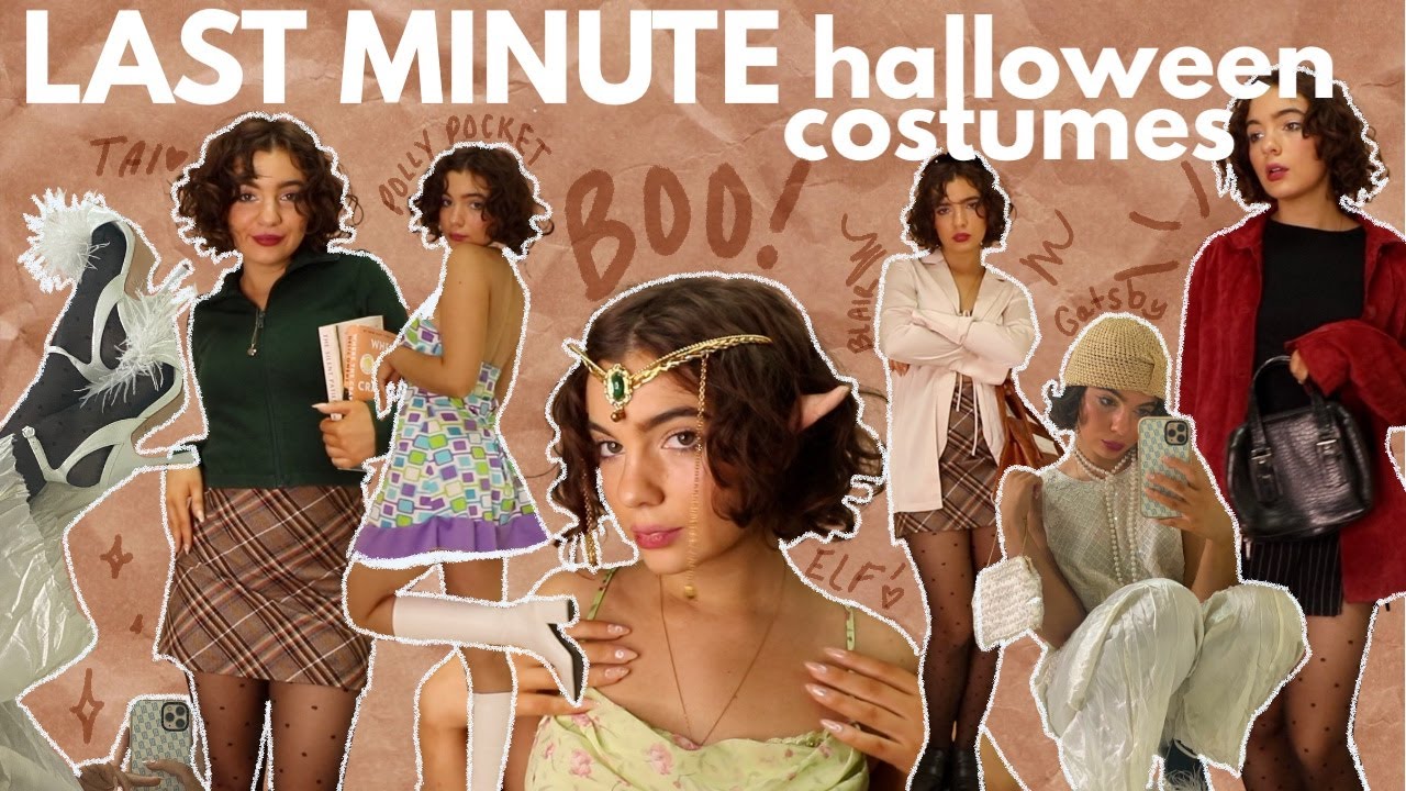 21 LAST MINUTE HALLOWEEN COSTUMES that you already have in your closet (that are actually cute) 🎃🧸