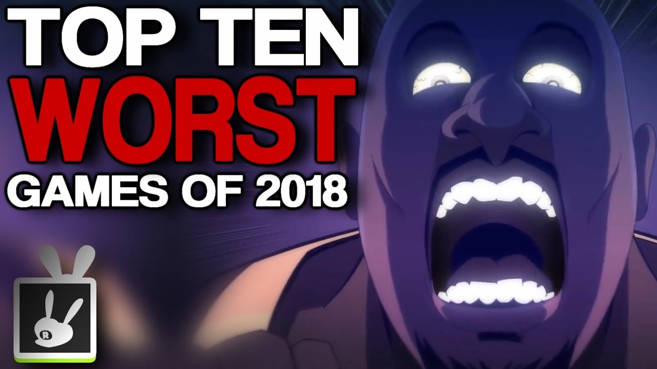 Top Ten Worst Games of 2018 - rabbidluigi