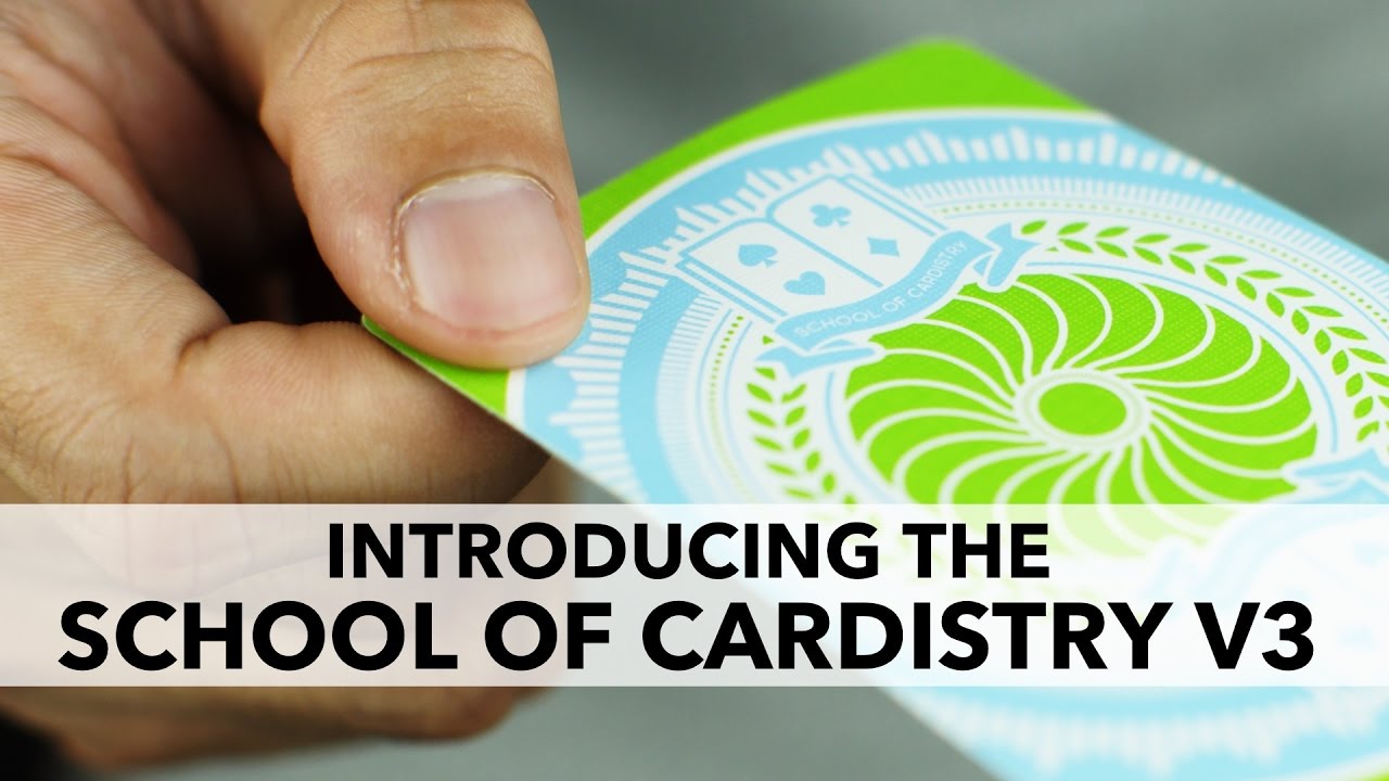 Introducing the School of Cardistry V3 Playing Cards