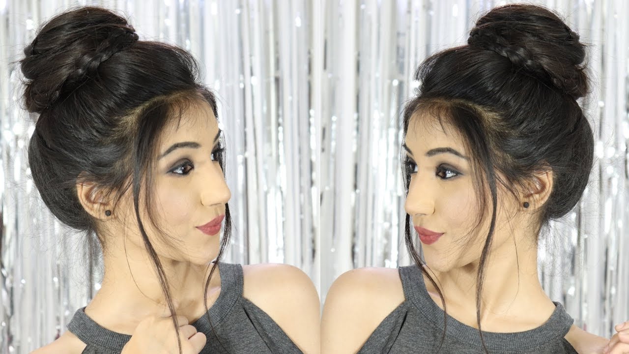 New Bun Hairstyle 2019 Girl | Wedding Bun Trick | Updo Hairstyle