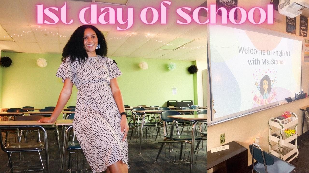 First Day of School 2022 | Third Year High School Teacher 👩🏽&zwj;🏫