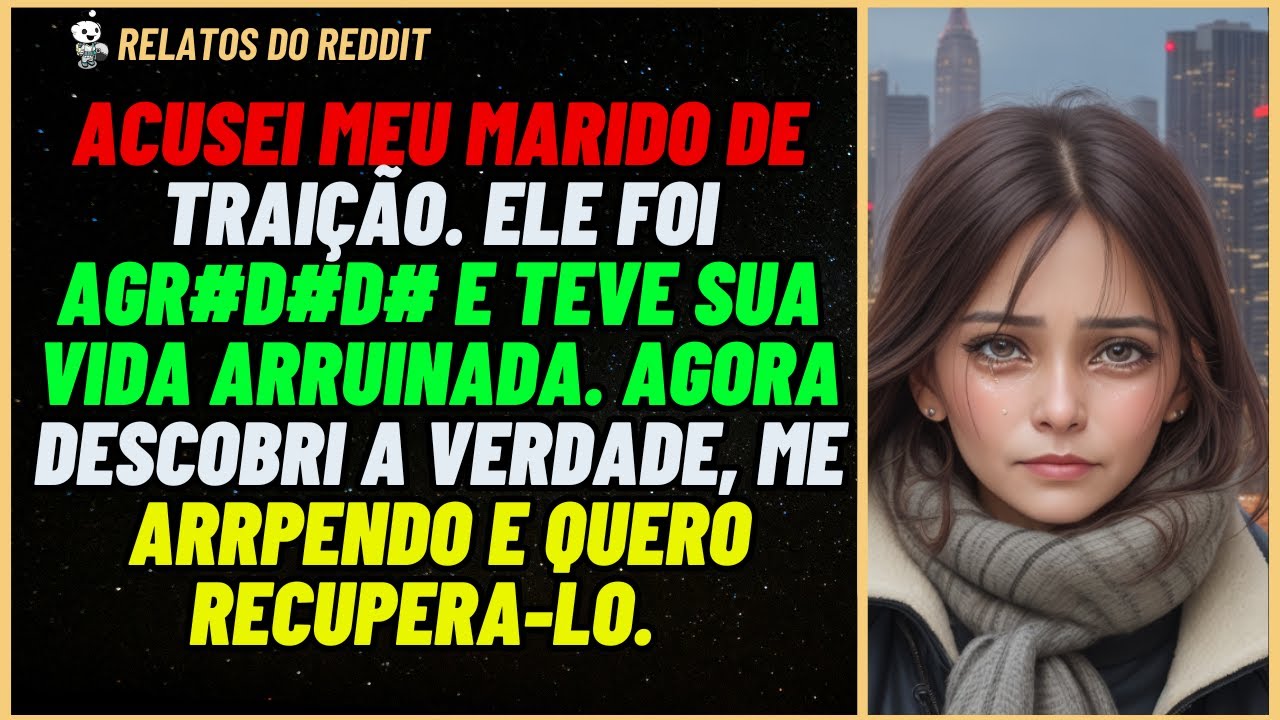 ACUSEI marido de TRAIÇÃO e arruinei a vida dele. Mas agora DESCOBRI a a verdade...#reddit #relato