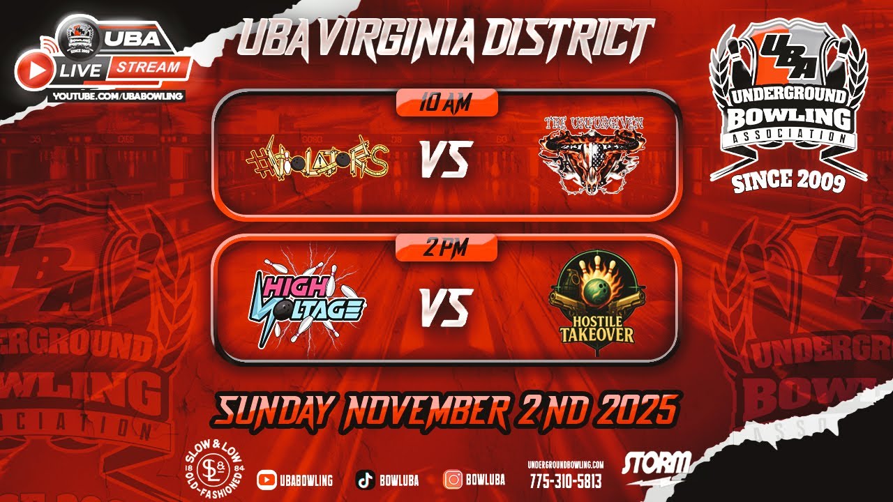 Live UBA Tour Stop | High Voltage vs Hostile Takeover | Virginia District | S16 | Hampton, VA