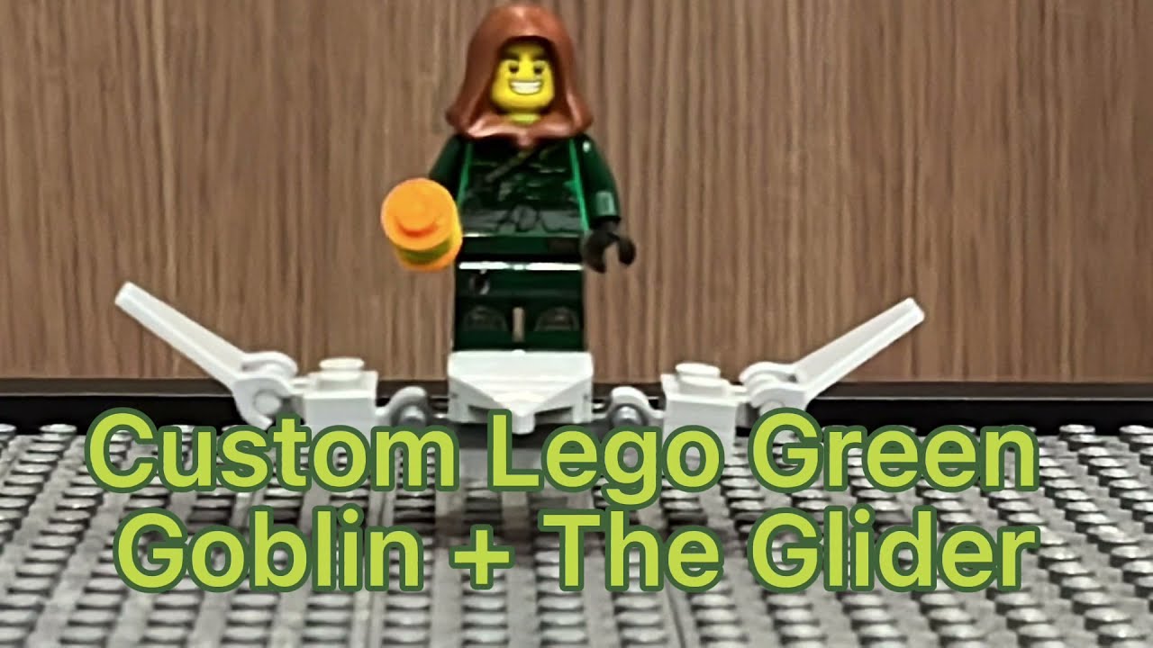 How to make Lego Green Goblin + The Glider