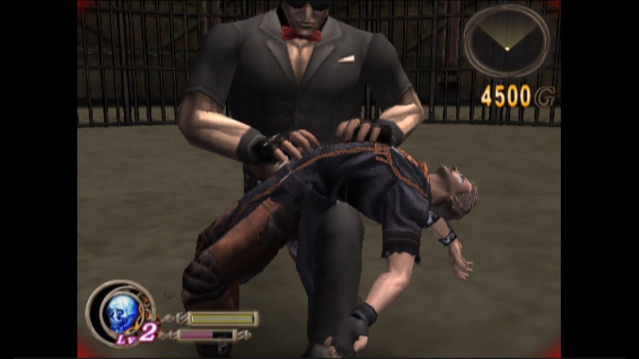 God hand | Gene in trouble ! (Backbreaker by casino bouncer)