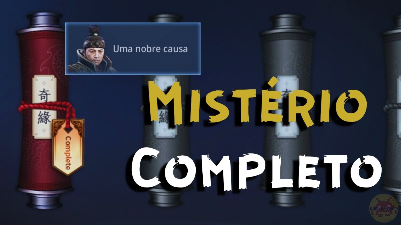 Mistério Uma Nobre Causa Uma Causa Nobre MIR4