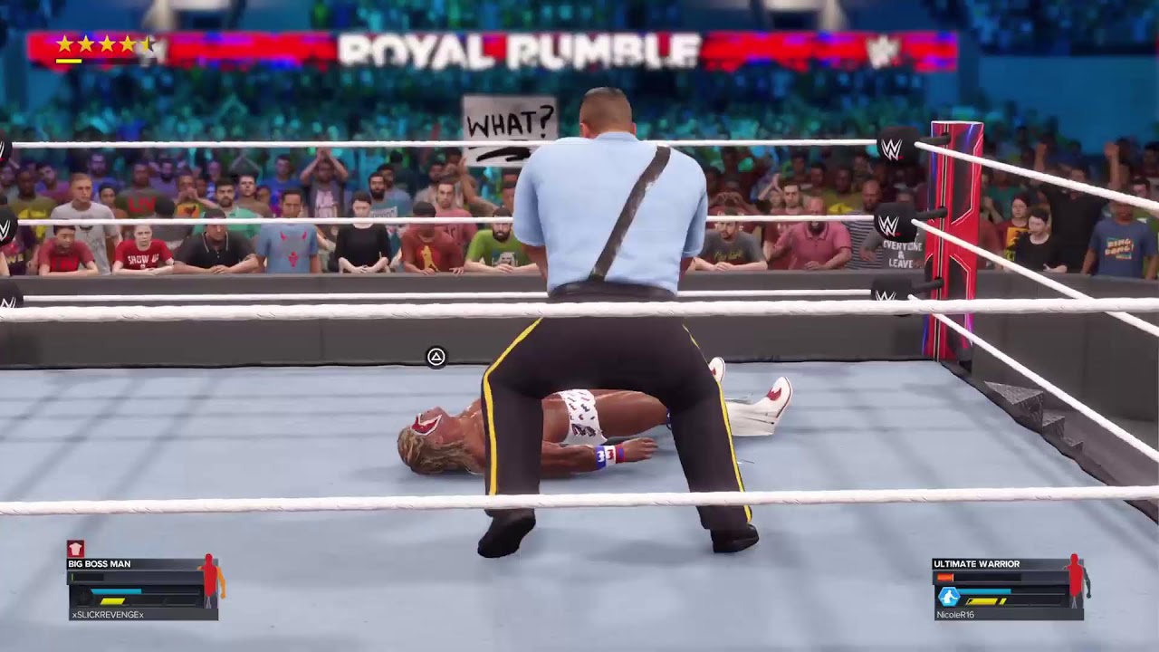 Wwe 2K23 league match ( )