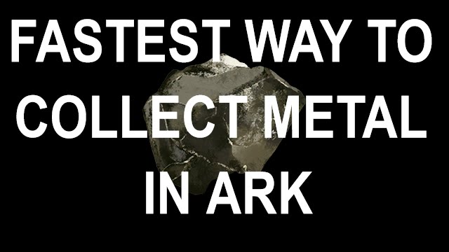 The Center Map - How to collect lots of Metal fast in Ark