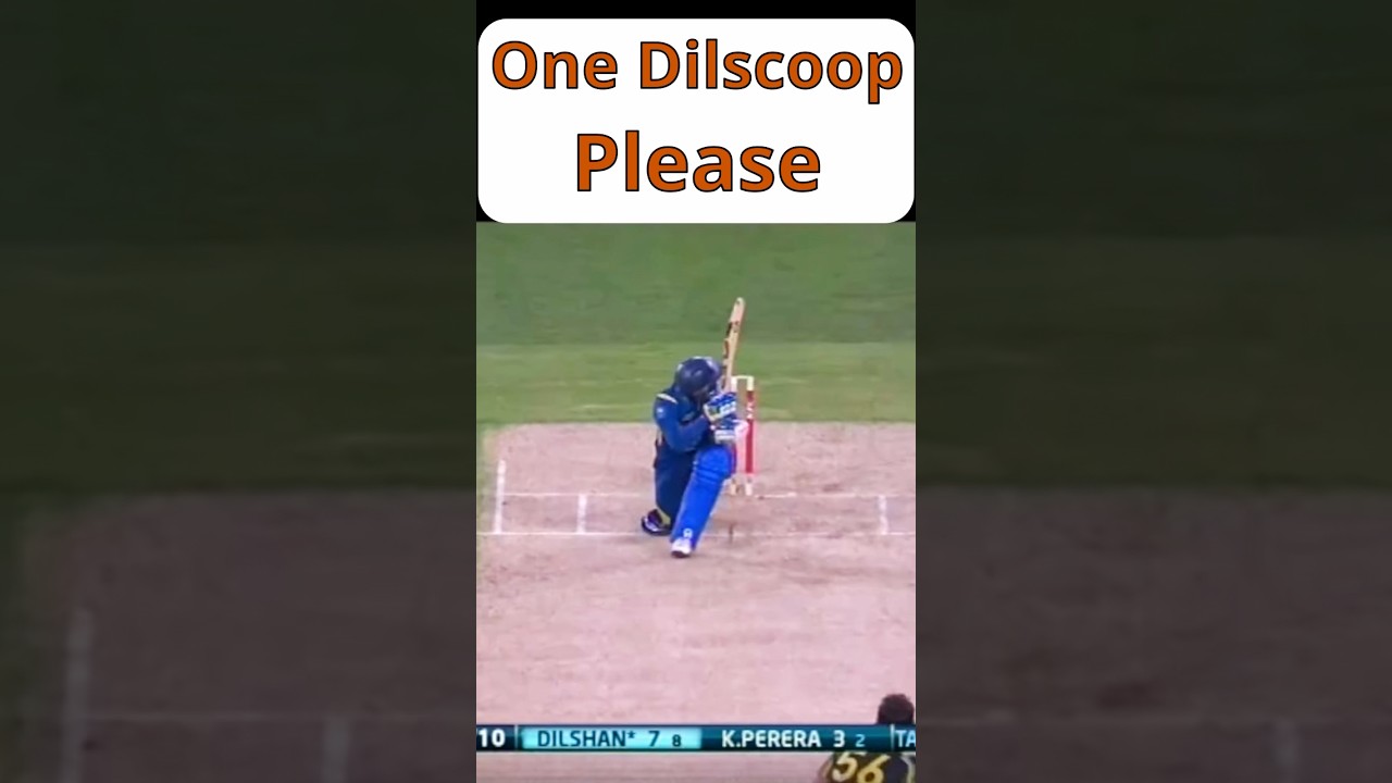 Who Invented the Scoop Shot? #shorts #shortscricket #cricket