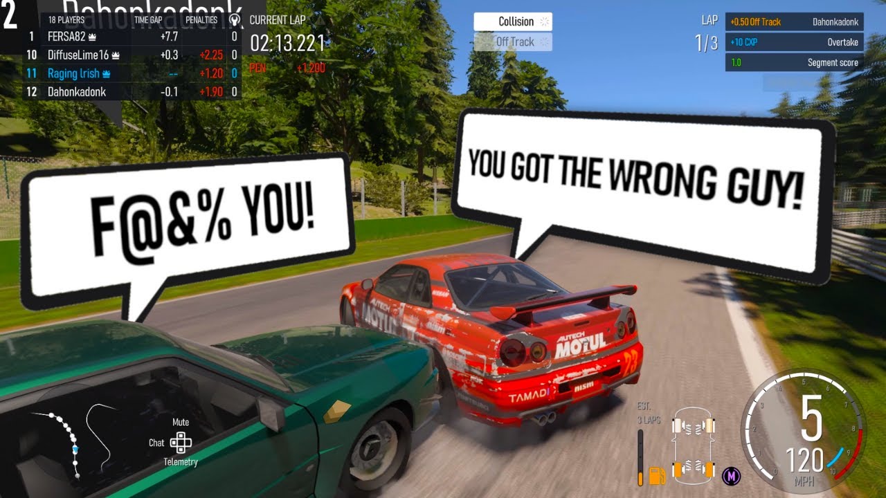 Forza Motorsport: YOU GOT THE WRONG GUY
