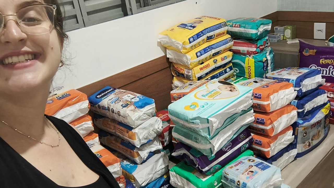 ESTOQUE DE FRALDA SEM FAZER CHÁ DE FRALDAS| ESTRATÉGIA PARA COMPRAR FRALDA BARATO ✨💰🧷🍼😱