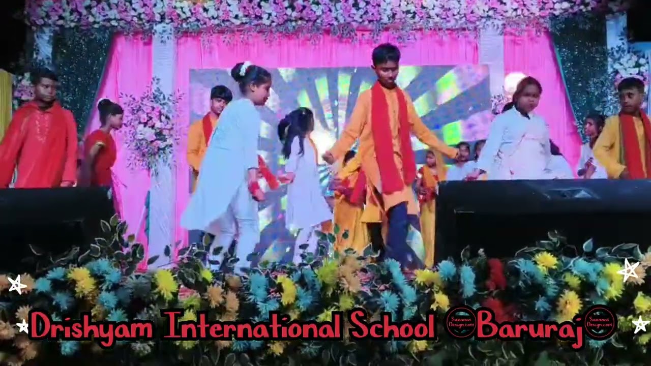 Bihar folk song Dance by Drishyam students Baruraj 