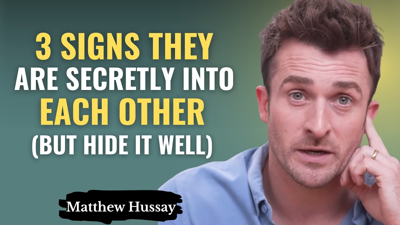 3 SIGNS A MAN AND WOMAN WANT EACH OTHER AND THEY BOTH FEEL IT | MATTHEW HUSSEY