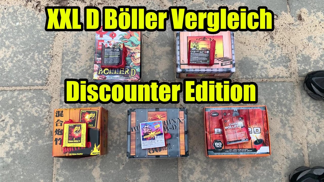 D BÖLLER VERGLEICH 2025 XXL / DISCOUNTER EDITION / WELCHER AKTUELLER BÖLLER IST DER BESTE ???
