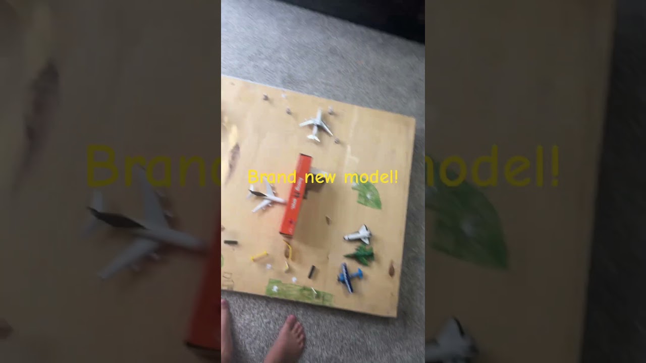 New model plane#modelplanes #daron #modelairport