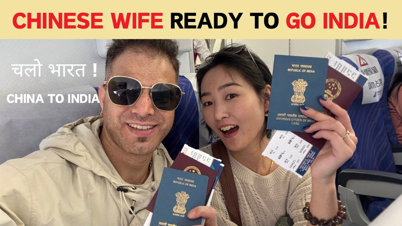 Chinese Wife Ready to Go India! 🇨🇳✈️🇮🇳 | Family Vlog | Indian in China - Ravi