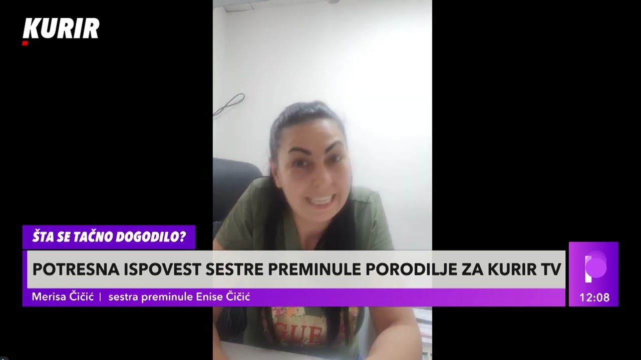 SESTRA PREMINULE PORODILJE: 