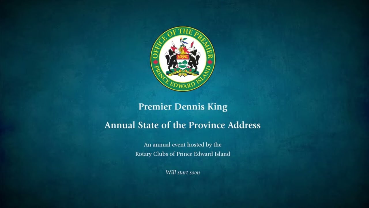 Annual State of the Province Address to Rotary 2024