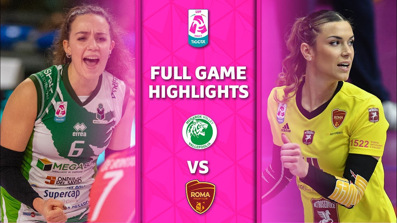 Vallefoglia - Roma | Highlights | 20^ Giornata, Serie A1 Tigotà | Lega Volley Femminile 24/25
