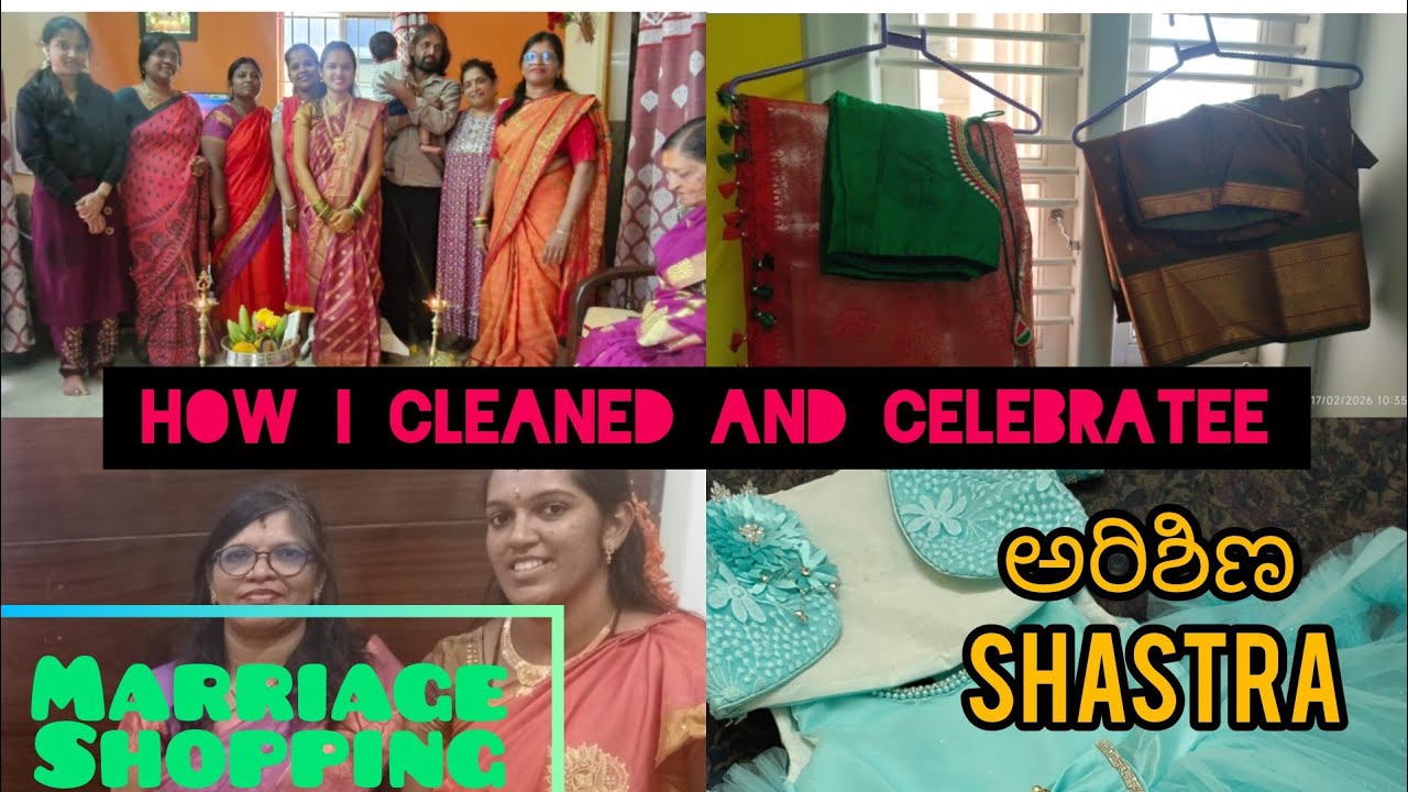 Marriages are made in.. 🌸🌷How I cleaned and celebrates the festival, Marriage 💸shopping. #vlog #blog