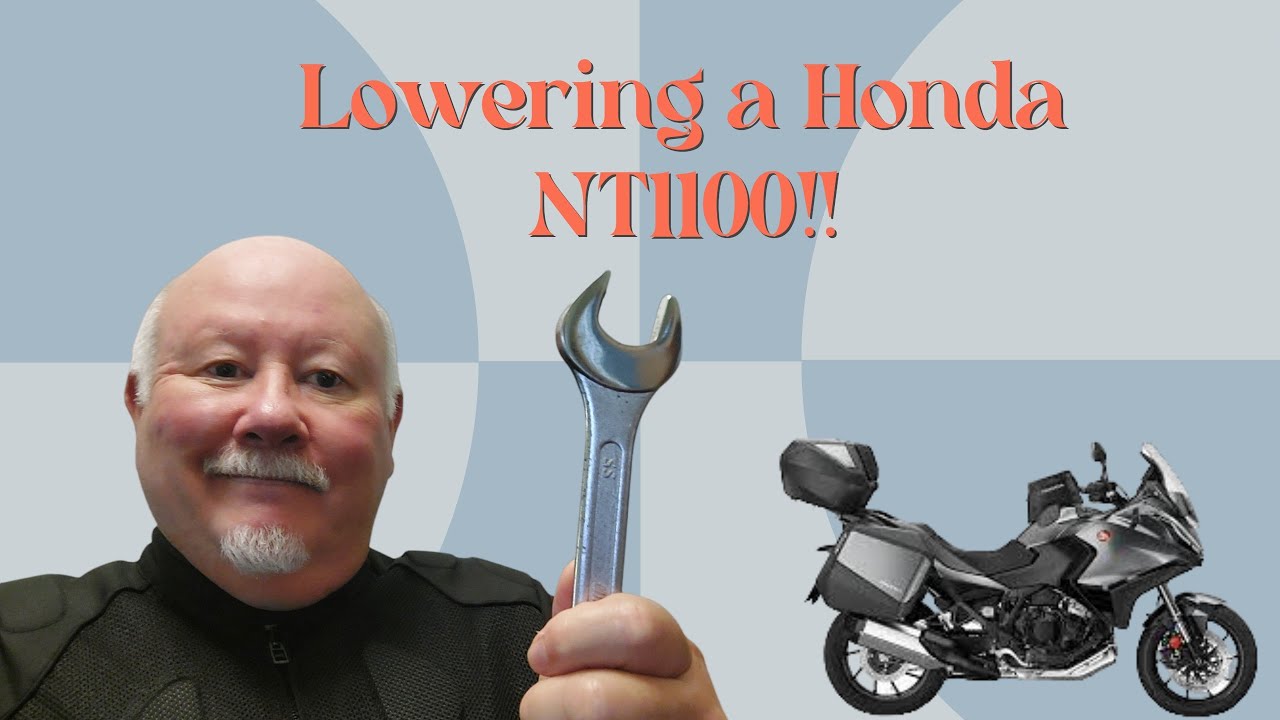 Honda NT1100 Lowering link installation video