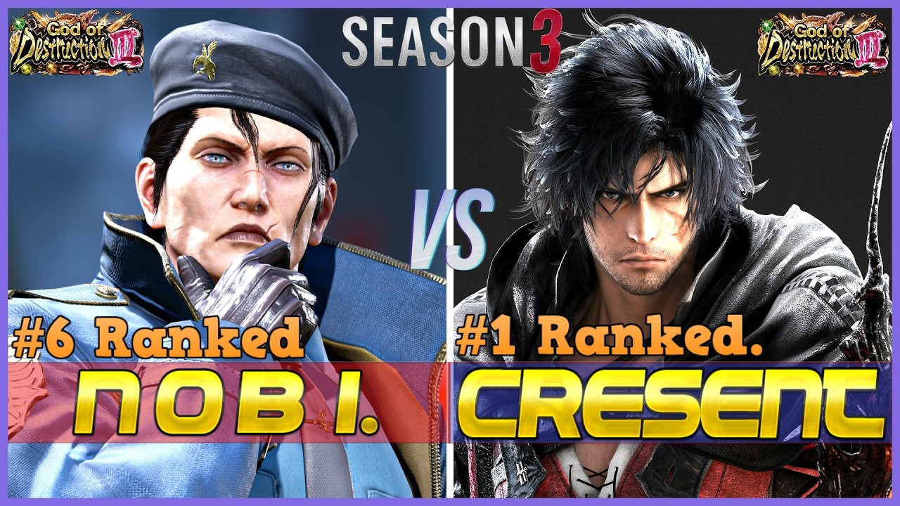 T8 ▰ NOBI (#6 Ranked Dragunov) vs CRESCENT (#1 Ranked Clive) ▰ Tekken 8 SEASON 3 High Level Gameplay