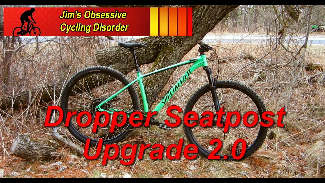 Specialized Rockhopper External to Internal Dropper Post Upgrade