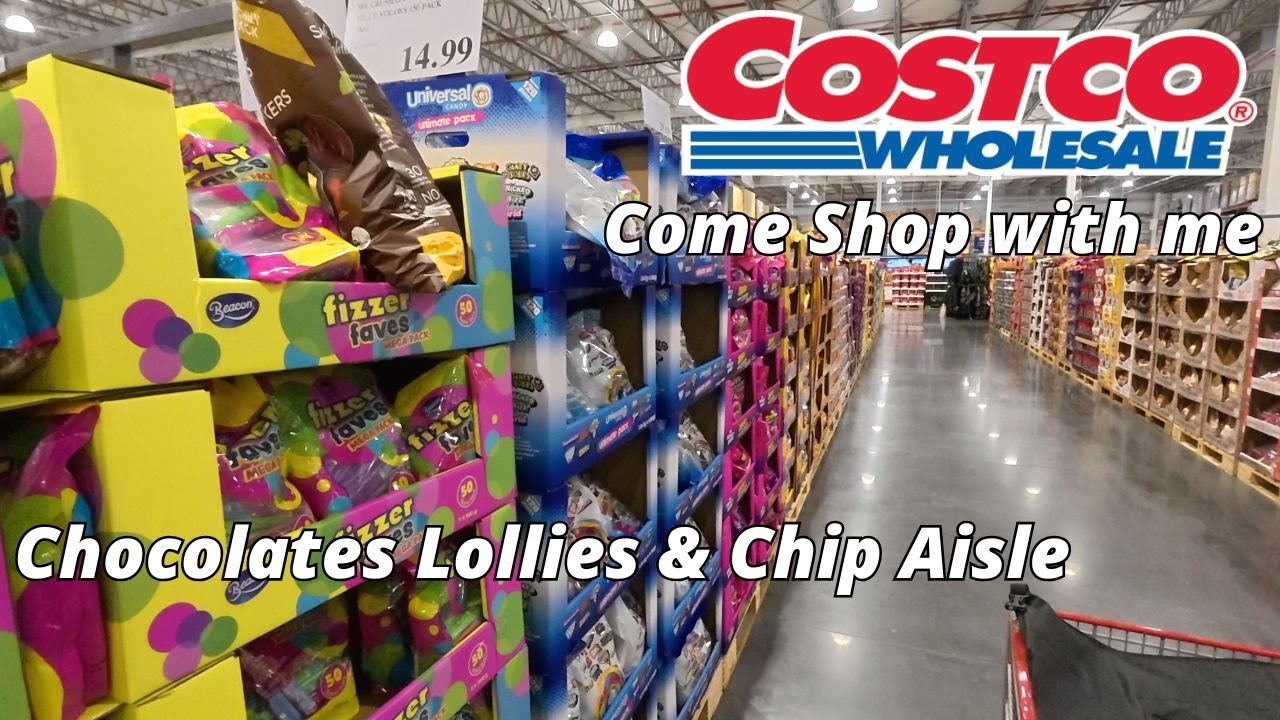 Shopping at COSTCO Gold Coast Australia 🇦🇺 Chocolates Lollies & Chips - Come Shop with Me