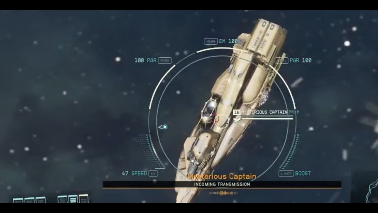 Starfield: Mysterious Captain (Starborn Trader)