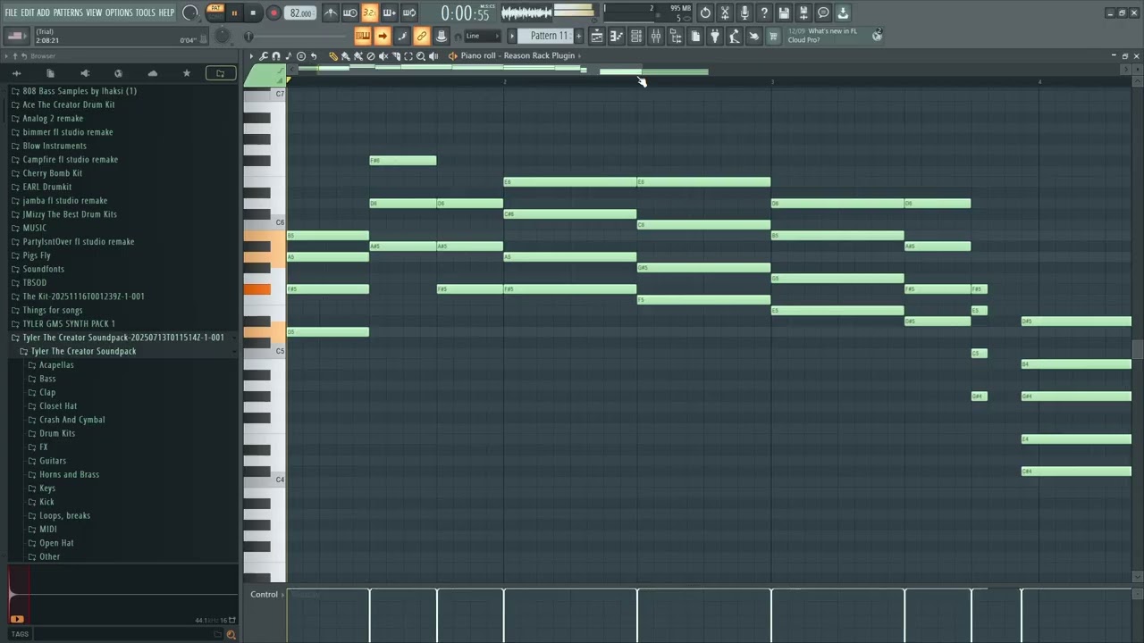 Treehome95 - Tyler, The Creator FL Studio remake (80% Accurate)
