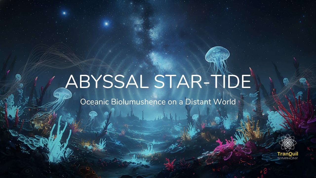 Abyssal Star-Tide 🌊 Submerged Cosmic Ambient • Bioluminescent Deep Sea Soundscape for Meditation