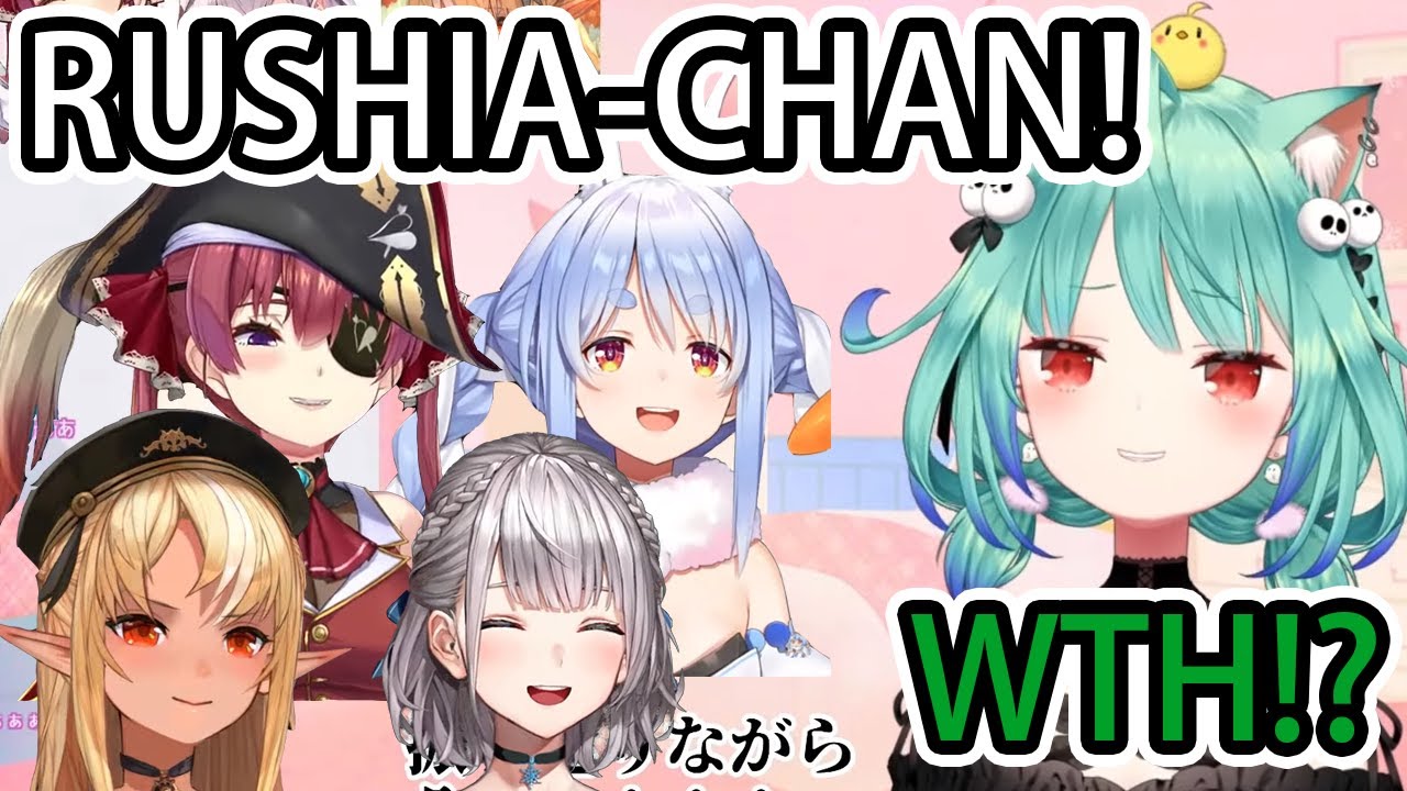 Rushia celebrates 1 mil with 3rd gen.【Eng Sub/Hololive】