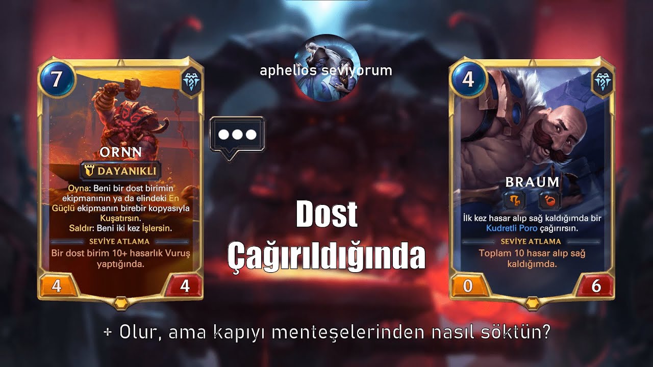 Runeterra Türkçe Seslendirme: Ornn