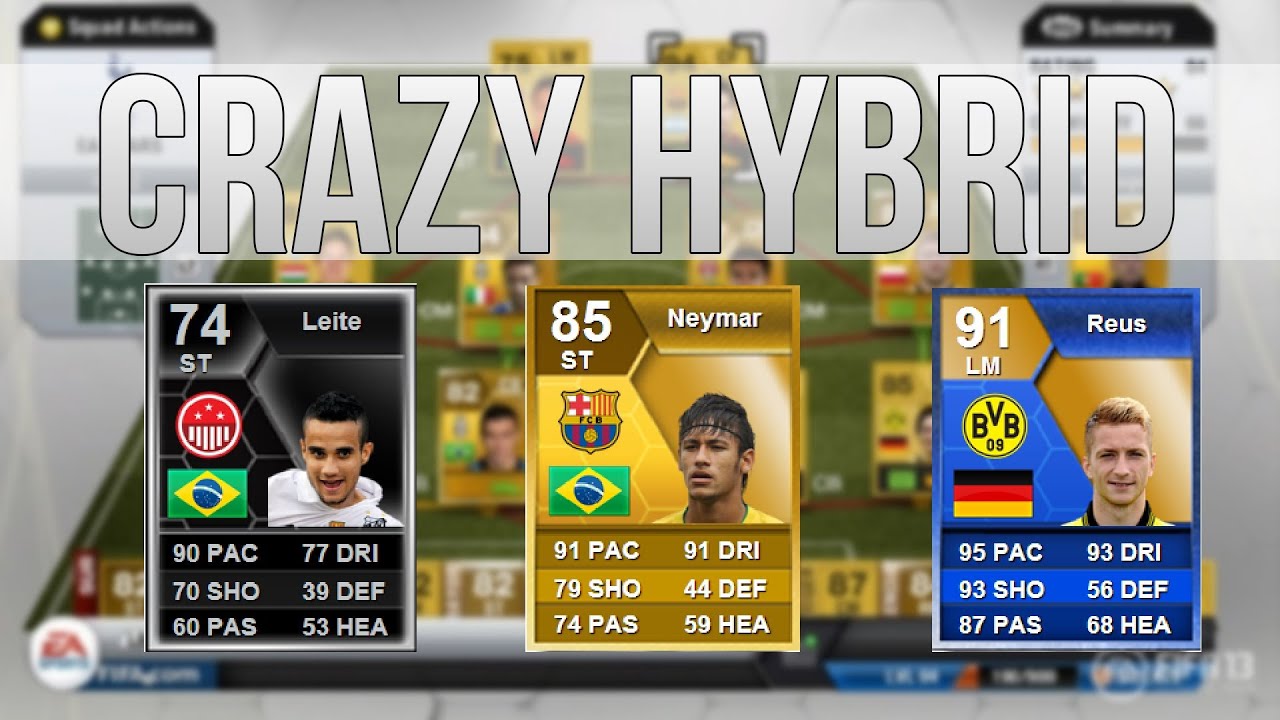 74 INFORM MAIKON LEITE!! - 3 MILLION COIN INSANE HYBRID! - Fifa 13 Ultimate Team