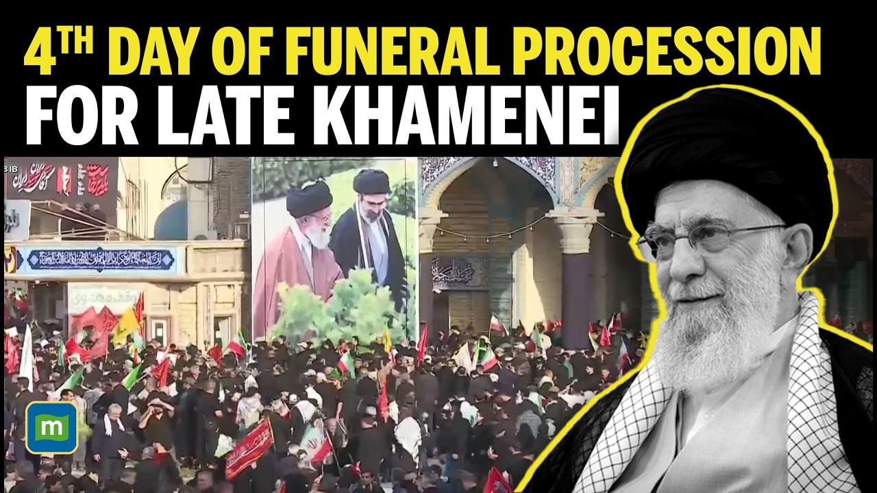 LIVE: Fourth Day of Funeral Procession for Iran&rsquo;s Supreme Leader Khamenei Continues | Tehran | N18G