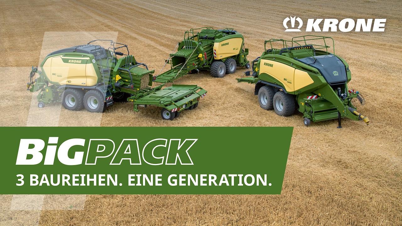 KRONE BiG Pack Generation 6 &ndash; Plus, Pro & HDP II | Jetzt komplett
