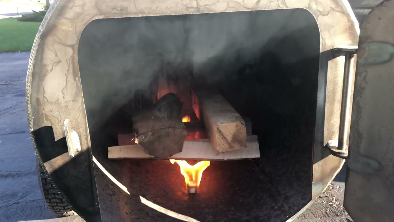 Initial Offset Smoker Burn-in (Workhorse Pits 1975W)