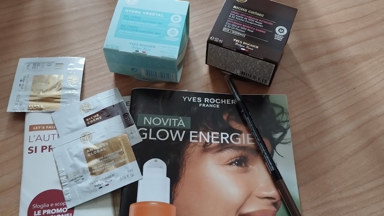 Mini unboxing Yves Rocher 