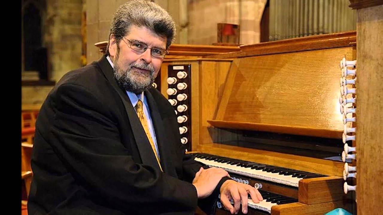 Cannock Chase Orpheus Male Choir:  Gwahoddiad.  Carlo Curley's Memorial Service in Pershore Abbey
