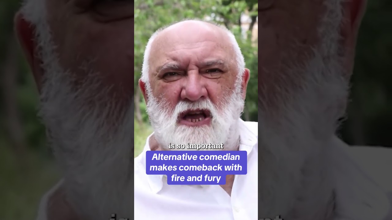 Alternative comedian makes comeback with fire and fury 
