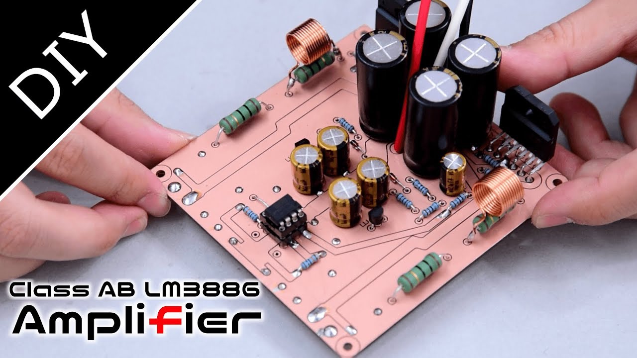 【Сделай сам】Создание усилителя звука на LM3886