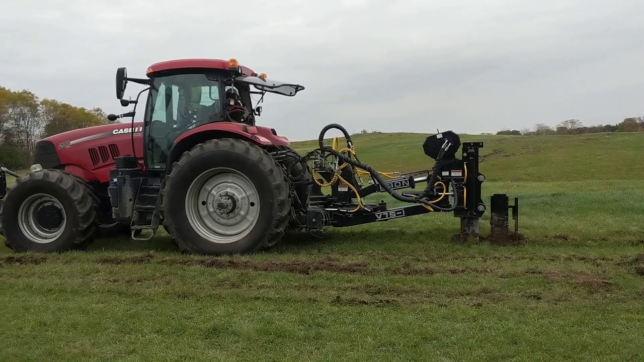 Case Puma 200 CVT with Bron V75-1 Cable Plow